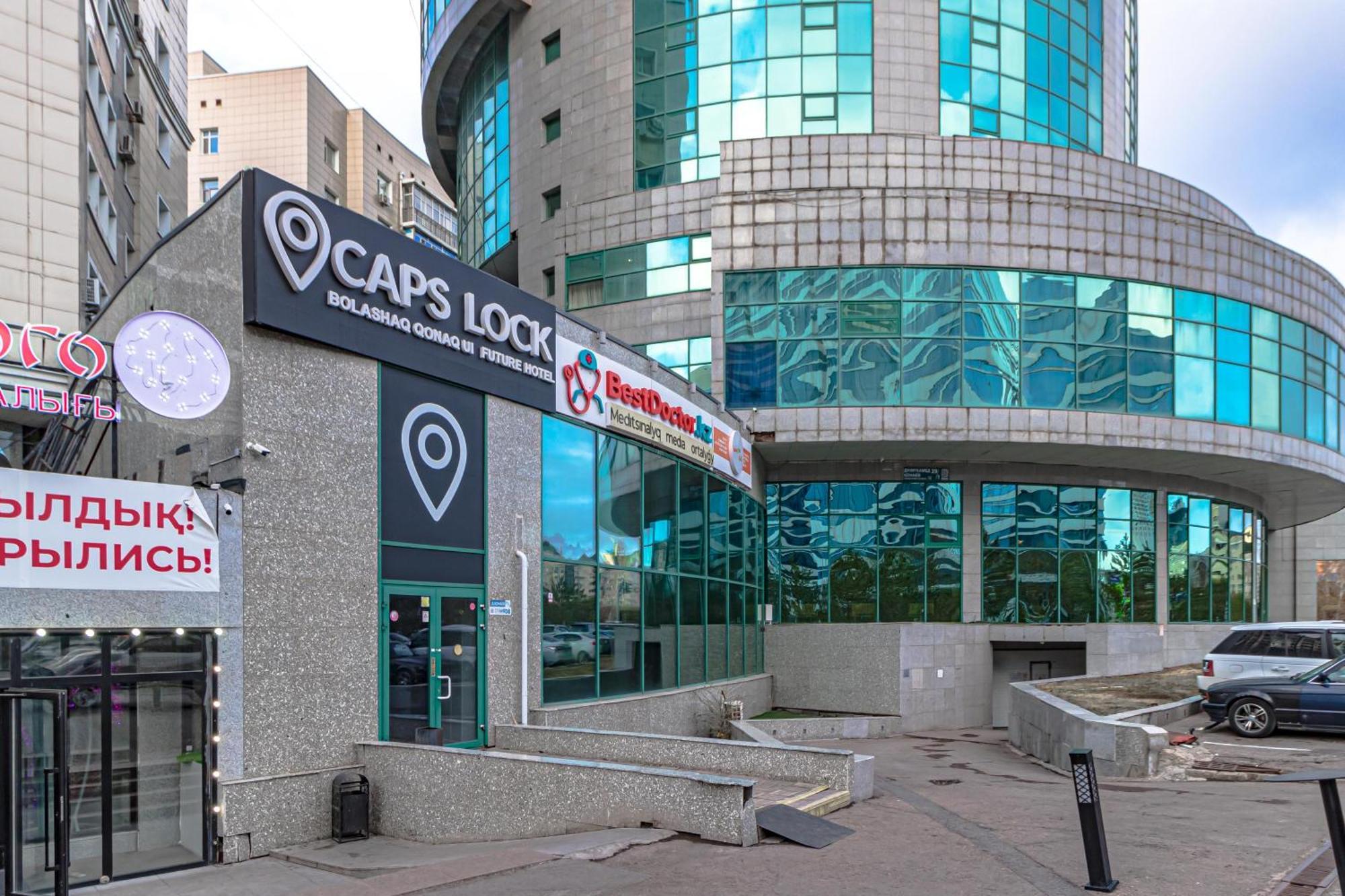 CAPS LOCK Future Hotel Astana Exterior foto